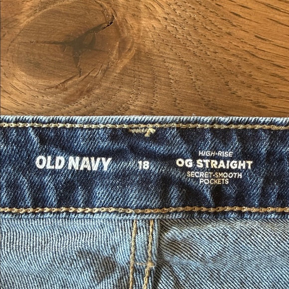 Old Navy High Rise Women Jeans - Dark Blue - Picture 8 of 11